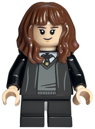 Минифигурка Lego Harry Potter Hermione Granger - Hogwarts Robe, Black Tie hp320 U